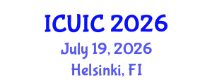 International Conference on Ubiquitous Intelligence and Computing (ICUIC) July 19, 2026 - Helsinki, Finland