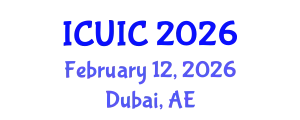 International Conference on Ubiquitous Intelligence and Computing (ICUIC) February 12, 2026 - Dubai, United Arab Emirates