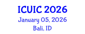 International Conference on Ubiquitous Intelligence and Computing (ICUIC) January 05, 2026 - Bali, Indonesia