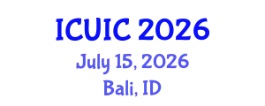 International Conference on Ubiquitous Intelligence and Computing (ICUIC) July 15, 2026 - Bali, Indonesia