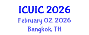 International Conference on Ubiquitous Intelligence and Computing (ICUIC) February 02, 2026 - Bangkok, Thailand