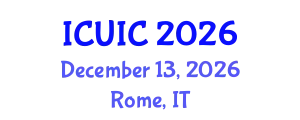 International Conference on Ubiquitous Intelligence and Computing (ICUIC) December 13, 2026 - Rome, Italy