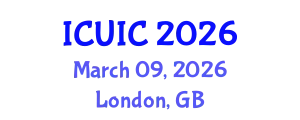 International Conference on Ubiquitous Intelligence and Computing (ICUIC) March 09, 2026 - London, United Kingdom