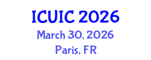 International Conference on Ubiquitous Intelligence and Computing (ICUIC) March 30, 2026 - Paris, France