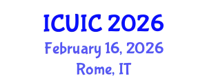 International Conference on Ubiquitous Intelligence and Computing (ICUIC) February 16, 2026 - Rome, Italy