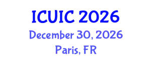 International Conference on Ubiquitous Intelligence and Computing (ICUIC) December 30, 2026 - Paris, France