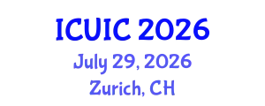 International Conference on Ubiquitous Intelligence and Computing (ICUIC) July 29, 2026 - Zurich, Switzerland