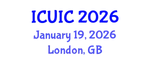 International Conference on Ubiquitous Intelligence and Computing (ICUIC) January 19, 2026 - London, United Kingdom