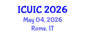 International Conference on Ubiquitous Intelligence and Computing (ICUIC) May 04, 2026 - Rome, Italy