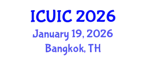 International Conference on Ubiquitous Intelligence and Computing (ICUIC) January 19, 2026 - Bangkok, Thailand