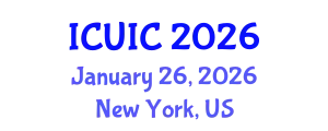 International Conference on Ubiquitous Intelligence and Computing (ICUIC) January 26, 2026 - New York, United States