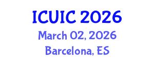 International Conference on Ubiquitous Intelligence and Computing (ICUIC) March 02, 2026 - Barcelona, Spain