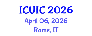 International Conference on Ubiquitous Intelligence and Computing (ICUIC) April 06, 2026 - Rome, Italy