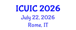 International Conference on Ubiquitous Intelligence and Computing (ICUIC) July 22, 2026 - Rome, Italy