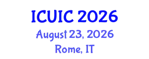 International Conference on Ubiquitous Intelligence and Computing (ICUIC) August 23, 2026 - Rome, Italy