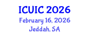 International Conference on Ubiquitous Intelligence and Computing (ICUIC) February 16, 2026 - Jeddah, Saudi Arabia