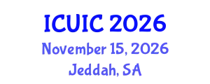 International Conference on Ubiquitous Intelligence and Computing (ICUIC) November 15, 2026 - Jeddah, Saudi Arabia