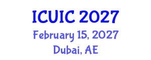 International Conference on Ubiquitous Intelligence and Computing (ICUIC) February 15, 2027 - Dubai, United Arab Emirates