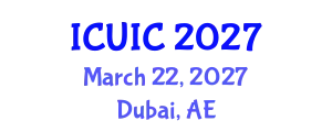 International Conference on Ubiquitous Intelligence and Computing (ICUIC) March 22, 2027 - Dubai, United Arab Emirates