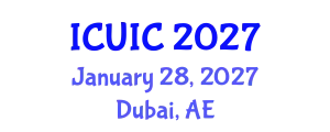 International Conference on Ubiquitous Intelligence and Computing (ICUIC) January 28, 2027 - Dubai, United Arab Emirates