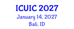 International Conference on Ubiquitous Intelligence and Computing (ICUIC) January 14, 2027 - Bali, Indonesia