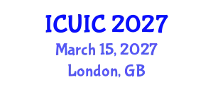International Conference on Ubiquitous Intelligence and Computing (ICUIC) March 15, 2027 - London, United Kingdom