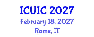 International Conference on Ubiquitous Intelligence and Computing (ICUIC) February 18, 2027 - Rome, Italy