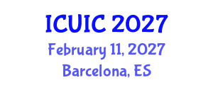 International Conference on Ubiquitous Intelligence and Computing (ICUIC) February 11, 2027 - Barcelona, Spain