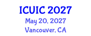 International Conference on Ubiquitous Intelligence and Computing (ICUIC) May 20, 2027 - Vancouver, Canada