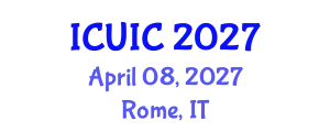 International Conference on Ubiquitous Intelligence and Computing (ICUIC) April 08, 2027 - Rome, Italy