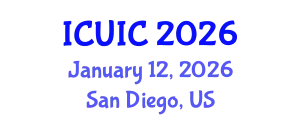 International Conference on Ubiquitous Intelligence and Computing (ICUIC) January 12, 2026 - San Diego, United States