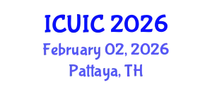International Conference on Ubiquitous Intelligence and Computing (ICUIC) February 02, 2026 - Pattaya, Thailand
