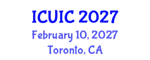 International Conference on Ubiquitous Intelligence and Computing (ICUIC) February 10, 2027 - Toronto, Canada