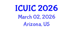 International Conference on Ubiquitous Intelligence and Computing (ICUIC) March 02, 2026 - Arizona, United States