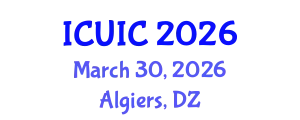 International Conference on Ubiquitous Intelligence and Computing (ICUIC) March 30, 2026 - Algiers, Algeria