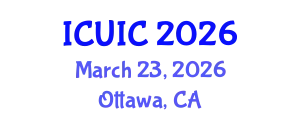 International Conference on Ubiquitous Intelligence and Computing (ICUIC) March 23, 2026 - Ottawa, Canada