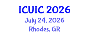 International Conference on Ubiquitous Intelligence and Computing (ICUIC) July 24, 2026 - Rhodes, Greece