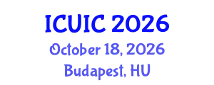 International Conference on Ubiquitous Intelligence and Computing (ICUIC) October 18, 2026 - Budapest, Hungary