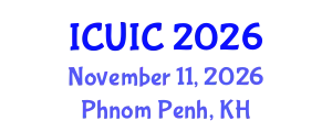 International Conference on Ubiquitous Intelligence and Computing (ICUIC) November 11, 2026 - Phnom Penh, Cambodia