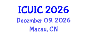 International Conference on Ubiquitous Intelligence and Computing (ICUIC) December 09, 2026 - Macau, China