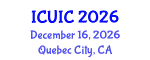 International Conference on Ubiquitous Intelligence and Computing (ICUIC) December 16, 2026 - Quebec City, Canada