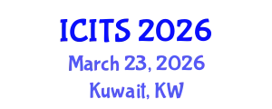 International Conference on Intelligent Transportation Systems (ICITS) March 23, 2026 - Kuwait, Kuwait