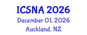 International Conference on Social Network Analysis (ICSNA) December 01, 2026 - Auckland, New Zealand