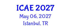 International Conference on Applied Energy (ICAE) May 06, 2027 - Istanbul, Turkey