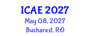 International Conference on Applied Energy (ICAE) May 08, 2027 - Bucharest, Romania