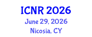 International Conference on Neurorehabilitation (ICNR) June 29, 2026 - Nicosia, Cyprus