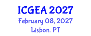 International Conference on Green Energy and Applications (ICGEA) February 08, 2027 - Lisbon, Portugal