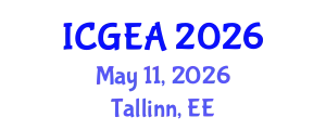 International Conference on Green Energy and Applications (ICGEA) May 11, 2026 - Tallinn, Estonia