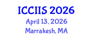 International Conference on Computational Intelligence and Intelligent Systems (ICCIIS) April 13, 2026 - Marrakesh, Morocco