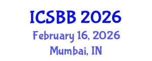 International Conference on Systems Biology and Bioengineering (ICSBB) February 16, 2026 - Mumbai, India